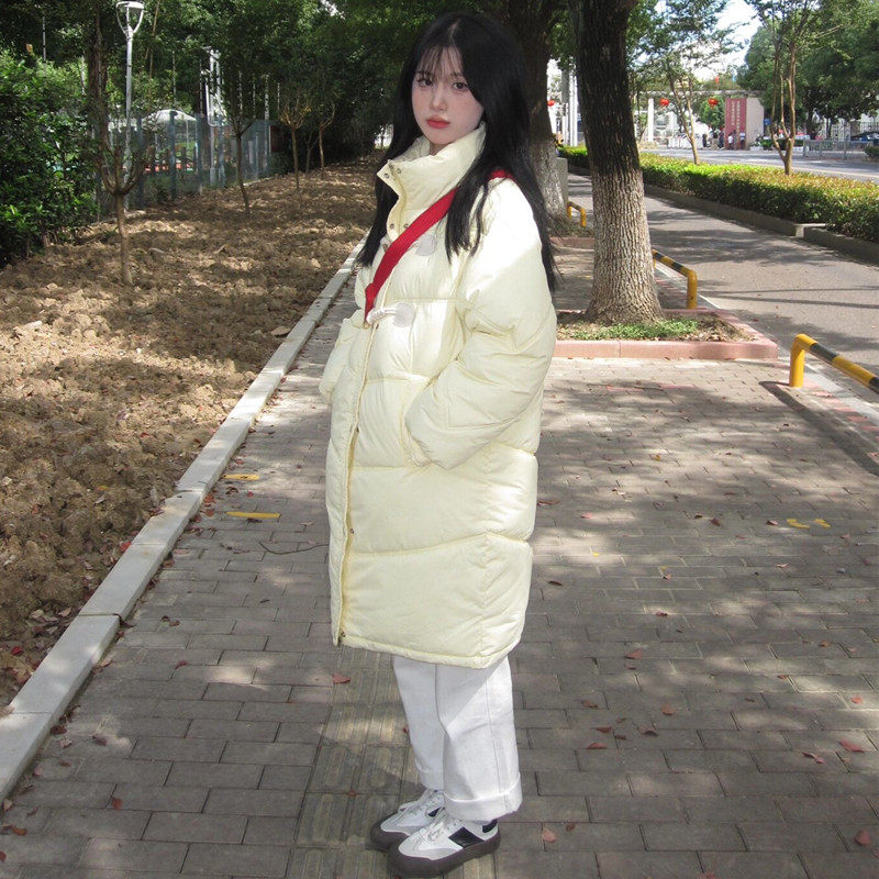 女神保命穿搭长款立领羽绒棉服女冬2025年新款牛角扣奶呼呼面包服,淘宝优惠券,粉丝福利购,淘宝优惠卷