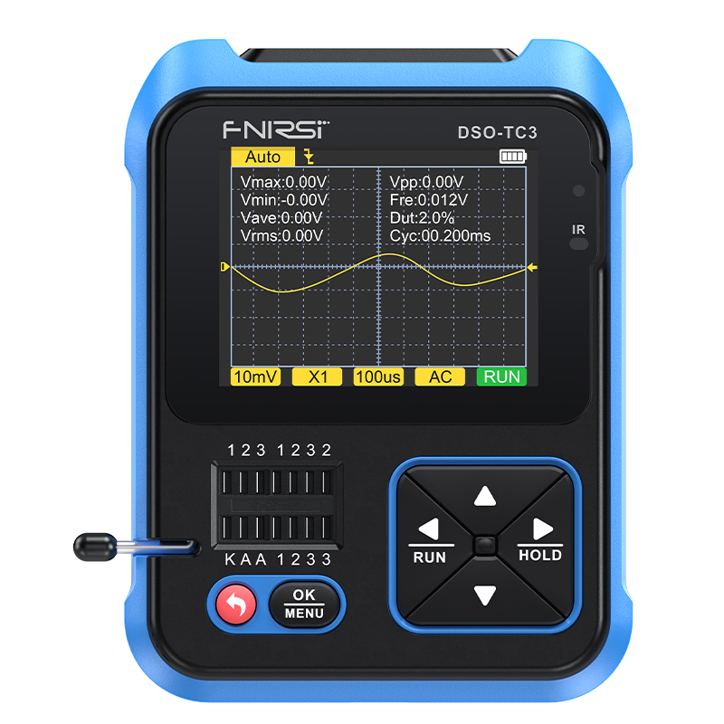 FNIRSI DSO-TC3数字示波器晶体管测试仪LCR表三合一便携式手持 - 图3