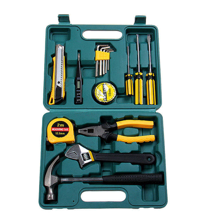 8件9件12件13件16件套维修工具箱盒家用组合套装保险汽车用工具包_生活电器