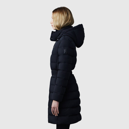 MACKAGE女士 ASHLEY中长收腰修身时尚经典抗寒保暖排骨羽绒服外套 - 图3