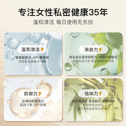 PRIMERA/芙莉美娜氨基酸泡沫私处护理洗液女性净味外阴私密部清洁 - 图0