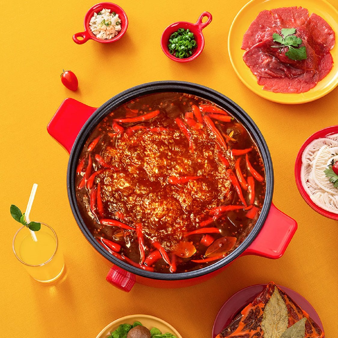 【牛油微辣】四川成都500g名扬底料 名扬成都火锅调料