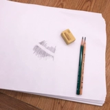 Sketch Paper 8k Бесплатный почталистический искусство высокий уровень эскиза.