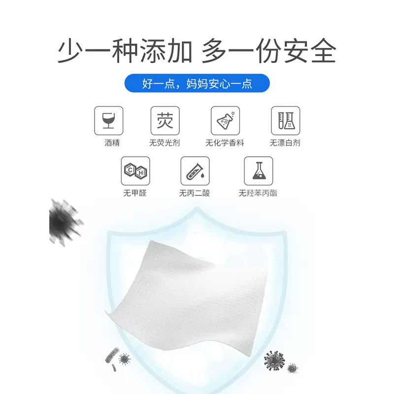 75度酒精湿巾20包200抽小包杀毒消毒湿巾纸儿童学生便携随身装75%