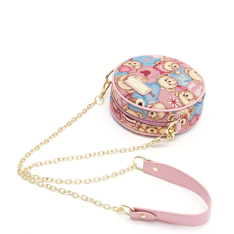 小熊依恋2020新款单肩女韩版斜挎包 pjev手机包