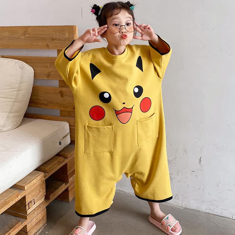 秋天儿童中小大女孩女宝宝长袖睡衣 冉影睡衣/家居服套装