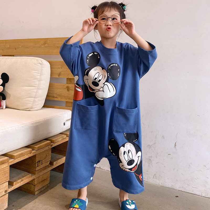 秋天儿童中小大女孩女宝宝长袖睡衣 冉影睡衣/家居服套装