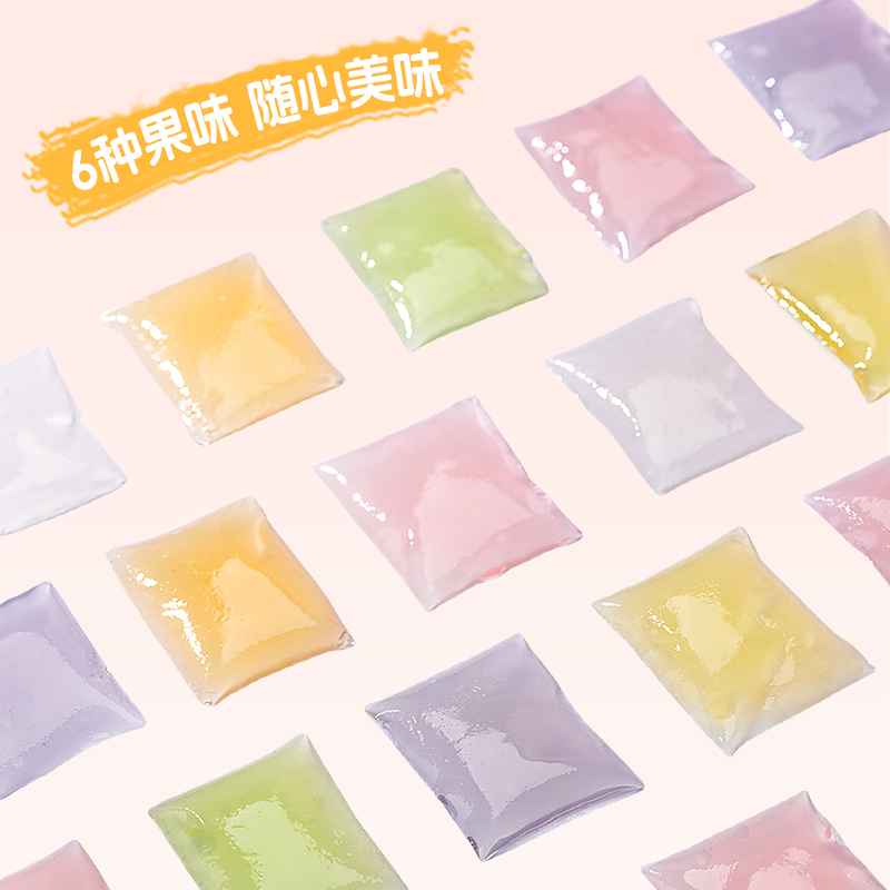 乐逍遥忘不了果板牌果冻160g*6包960克组合装0脂肪儿童健康零食