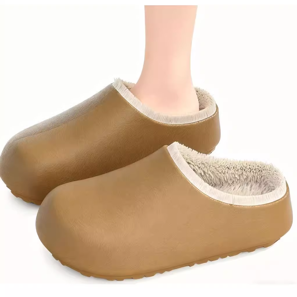 防水棉拖鞋女秋冬季2025新款外穿保暖居家毛绒厚底防滑情侣棉鞋男,淘宝优惠券,粉丝福利购,淘宝优惠卷