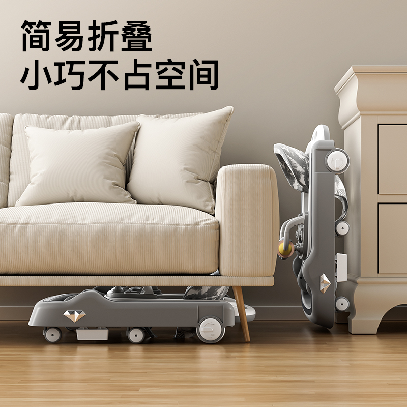 英式婴儿学步车6到18个月宝宝防o型腿多功能婴儿童一周岁2024新款