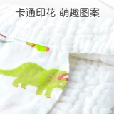 Детское хлопковое марлевое полотенце от пота, антиперспирант для детского сада