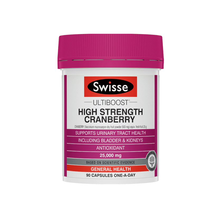 博杰保健食品海外专营店【90粒】Swisse澳洲蔓越莓胶囊女性保养品保护卵巢女性曼越华精华2