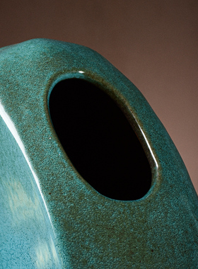 花瓶办公室新中式风酒柜装饰品