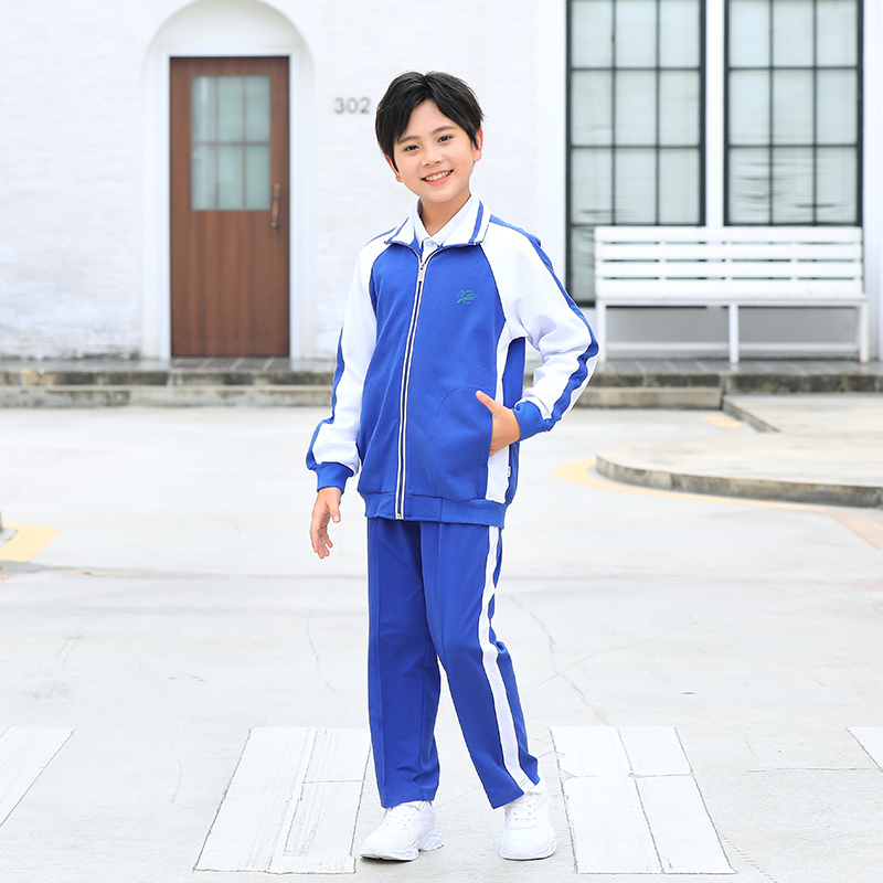 深圳市校服统一小学生加绒冬装运动男女套装冬季长袖上衣外套长裤 - 图2