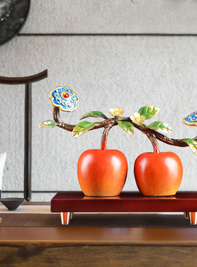 铜祝福新中式客厅书房玄关