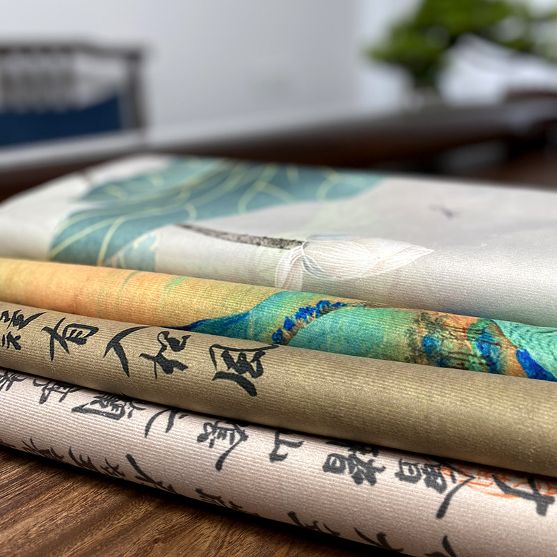 古琴盖布防尘罩专用防尘布双层加厚两面印花遮灰布复古禅意,淘宝优惠券,粉丝福利购,淘宝优惠卷