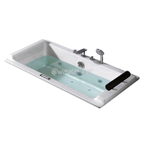 Huamega Embedded Massage Shower Bath bathtub Packaged Metropolitan minimalist style bathtub Multi-functional makeup Room