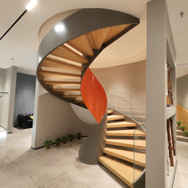 Beauty Step Stairway Indoor Villa Attic Retrial Leapfrog Minima Modern Loft Wood Pedal Manufacturer Set to do