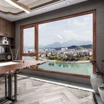 Feng Aluminum Doors And Windows Double Inner Open Window Screen Integrated Broken Bridge Aluminum System Window Seal Balcony Yangguang Room Soundproof Burglary GD90B