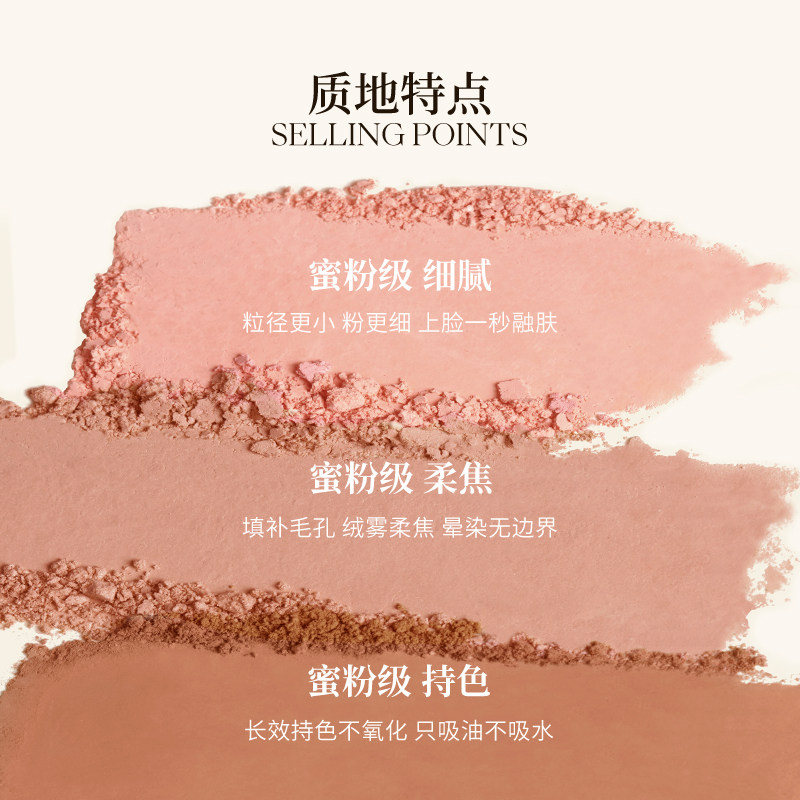 [重磅新品]joocyee酵色腮红3d蜜粉 Joocyee酵色腮红/胭脂