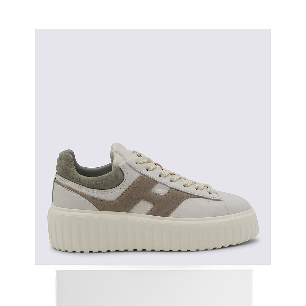 1h可退 HOGAN 女士运动鞋 HXW6450FE91UXI0RVM SS2026 花色 - 图3