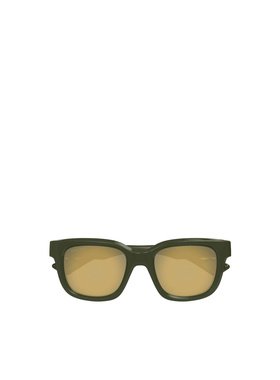 GUCCI 男士眼镜 GG1621SA003 AW2024 绿色 全框太阳镜古驰