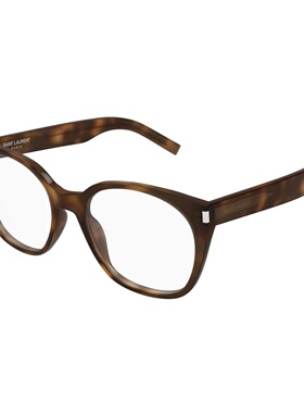 SAINT LAURENT 女士眼镜 SL897003 SS2026 褐色 全框平光镜