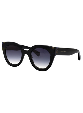 LONGCHAMP 女士太阳镜 LO750S12 SS2025 黑色 LO750S