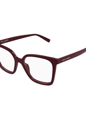 SAINT LAURENT 女士眼镜 SL910003 SS2026 棕色 全框平光镜