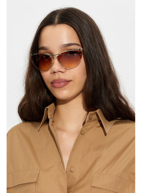 CHLOÉ 女士太阳镜 CH0386S0004 CO 银色 Sunglasses