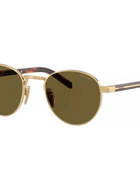 PRADA 女士眼镜 PRB52S5AK09Z SS2025 绿色 全框太阳镜普拉达