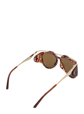 SAINT LAURENT 男士太阳镜 791905Y99632350 CO 棕色