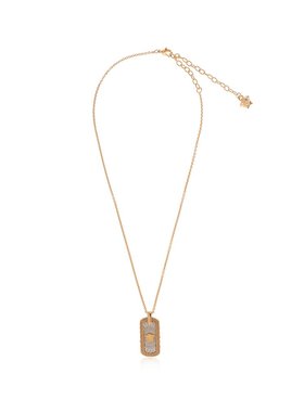 VERSACE 男士项链 10189641A006214JNF0 CO 黄色吊坠配饰