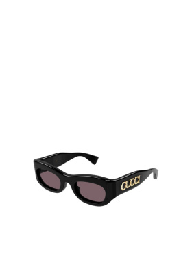GUCCI 女士太阳镜 GG1809S002 SS2025 古驰黑色