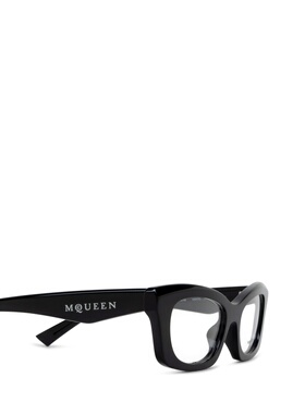 1h可退 奢淘 Alexander McQueen 几何框平光镜 女 AM0474O太阳镜
