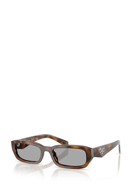 PRADA 女士眼镜 PRB06S20D50Q SS2025 普拉达 灰色全框太阳镜