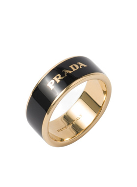 奢淘 Prada 撞色徽标戒指 女 1IA0162BA6