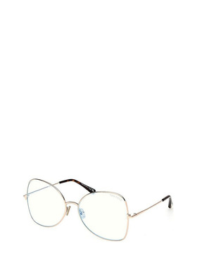 TOM FORD 女士眼镜 FT6049B028 SS2025 白色 全框平光镜