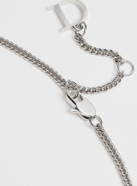 CHRISTIAN DIOR 男士项链 N3599HOMMTD000 CO 银色 支付后1h可退
