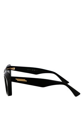 BOTTEGA VENETA 女士眼镜 BV1283S001 SS2025黑色太阳镜 配饰