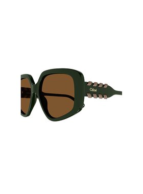 1h可退 CHLOÉ 女士眼镜 CH0210S004 SS2025 黑色 CH0210S