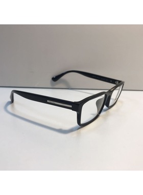 PRADA 男士眼镜 VPR01S1AB1O1 AW2024 黑色 徽标平光镜