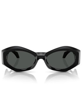 1h可退 VERSACE 女士眼镜 VE4466UGB187 AW2025 黑色 全框太阳镜