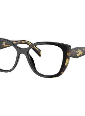 PRADA 女士眼镜 PRB04V3891O1 普拉达 黑色CO