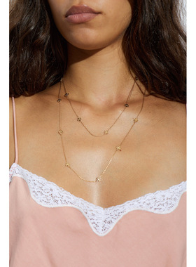 TORY BURCH 女士项链 1844410700 AW2026 金色 Long necklace wit
