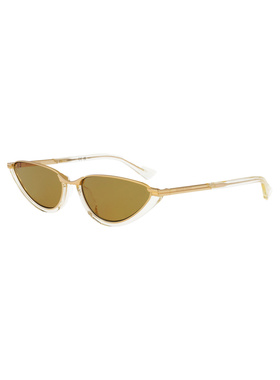 1h可退 BOTTEGA VENETA 女士眼镜 BV1346S003 SS2025 花色配饰