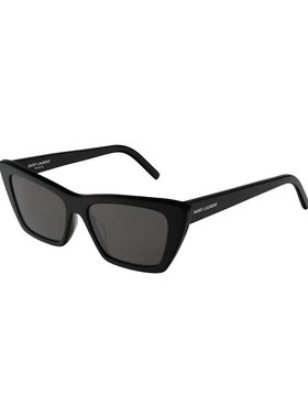 SAINT LAURENT 女士眼镜 SL276MICA001 AW2025 黑色太阳镜