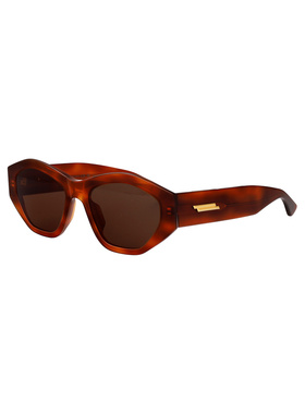 BOTTEGA VENETA 女士太阳镜  BV1408S002 AW2025橙色配饰