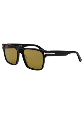 TOM FORD 男士太阳镜 FT120501H SS2025 黑色 长方形太阳镜配饰
