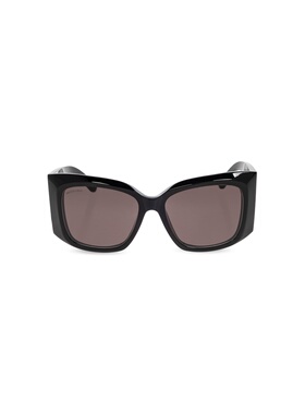 BALENCIAGA 女士太阳镜 830316T00391136 SS2025巴黎世家黑色眼镜